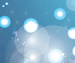 bubbles blue background